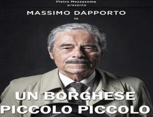 Teatro A Citta Di Castello Massimo Dapporto E Un Borghese Piccolo Piccolo Umbrialeft It